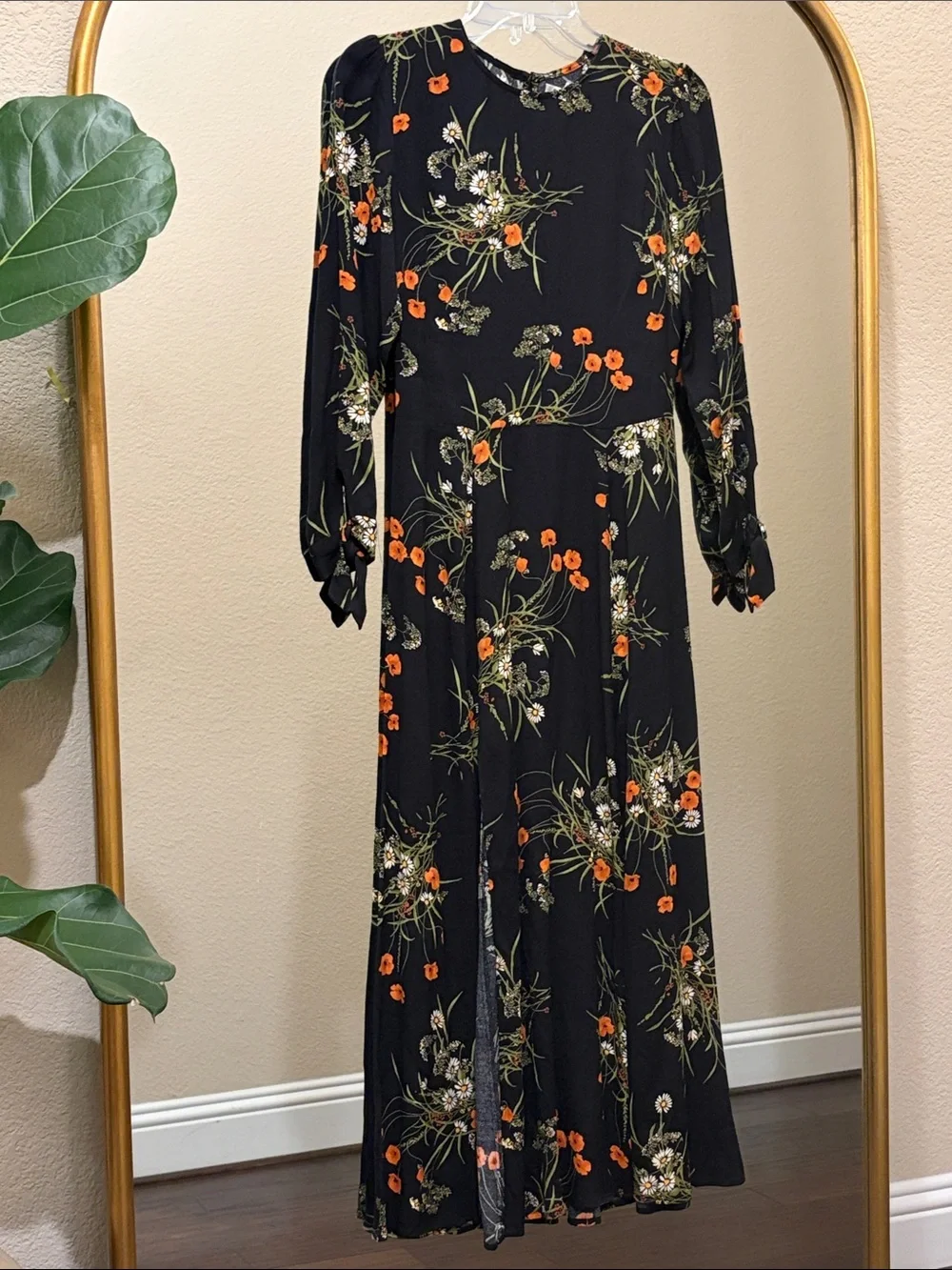 Reformation Zelda Midi Dress Size 6 - Picture 4 of 12